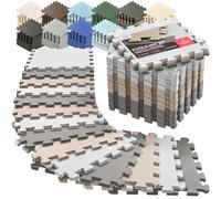 bemaxx Esterilla Fitness Puzzle para Suelo Gimnasio - Alfombrilla Goma EVA | Set de Protección para Ejercicio en Casa Máquinas Deporte, Protector Expandible Tatami Tapiz Alfombra Colchonetas Pesas Gym