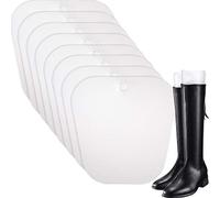 Bememo 8 Piezas Hormas de Botas Soporte de Bota Alta Insertos de Formas de Botas para Mujeres y Hombres (Transparente, 10 Pulgadas)
