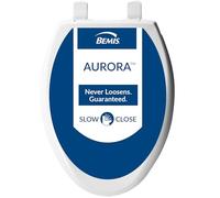 Bemis 1200E4 000 - Asiento de inodoro alargado, color blanco