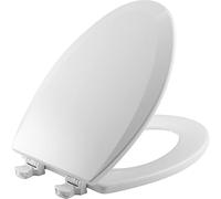 Bemis 1500EC 000 Asiento de inodoro blanco, 1 paquete alargado