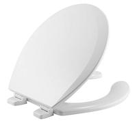 Bemis 550TTT 000 - Asiento para inodoro, color blanco, 1 unidad, redondo, modelo nuevo