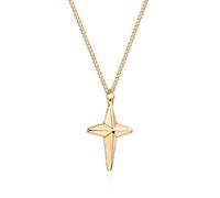Bemoly Collares de cruz para mujer, chapados en oro de 14 quilates, delicado colgante de cruz, collar de fe con incrustaciones de circonita cúbica, joyería de moda para mujeres y niñas, Zirconia