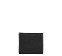 BEMON - Portatarjetas para hombre de piel Enzo, 8 ranuras para tarjetas, protección RFID, Negro , H 9 x L 11 x P 2 cm, Clásico