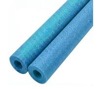 Bemonew Fideos grandes para piscina, paquete de 2 fideos de espuma jumbo para piscina, flotador grueso hueco de alta flotabilidad para piscinas, 150 cm, azul