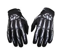 Bemonew Guantes de Motocicleta con Pantalla táctil Antideslizantes, Guantes de Bicicleta con Esqueleto, Manoplas para Montar para Hombres y Mujeres L 1 par