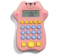 Bemonew Juegos de matemáticas para niños de 8 a 12 años, calculadora LCD fácil de Ver para niños con más de 6 Millones de Preguntas de práctica, Estilo 2