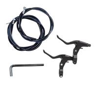 Bemonew Paquete de 2 Kit de Freno de Bicicleta palancas de Freno de Bicicleta con Cable 22, 2 mm/0, 87 Pulgadas Negro