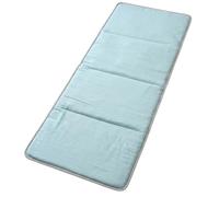 Bemonew Tapete de dormir para niños pequeños, 57 x 23 pulgadas, plegable, suave, impermeable, para guardería para el hogar y la escuela, color azul cielo