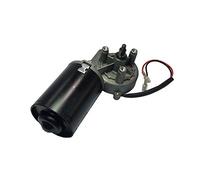 BEMONOC Motor de engranaje eléctrico reversible de alto par de 24 V CC 50 RPM eje de rosca en ángulo recto para puerta de garaje