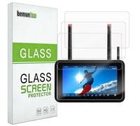 bemuntee Protector de pantalla para Atomos Ninja TX, Ninja TX GO 5.2 pulgadas, [3 unidades] vidrio templado con dureza 9H, antiarañazos, sin burbujas