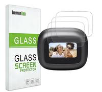 bemuntee Protector de pantalla para JBL Live Beam 3, Live Flex 3, Live Buds 3, [3 unidades] vidrio templado con dureza 9H, antiarañazos, sin burbujas
