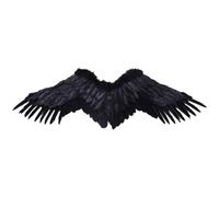 Bemvp Alas De Ángel De Hada para Niños, Alas De Plumas con Correa Elástica, 27 X 93 Cm, Accesorios De Disfraz para Carnaval, Halloween Y Mascaradas.