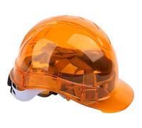 Bemvp Casco De Seguridad Transparente para Exteriores, Casco Protector para Trabajadores, Casco Duro para Constructores Forestales, Construcción E Industria.