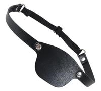 Bemvp Parche De Ojo De Pirata De Cuero con Correa Ajustable, Accesorio para Disfraz De Capitán para Halloween, Cosplay, Mascarada para Adultos Y Niños.
