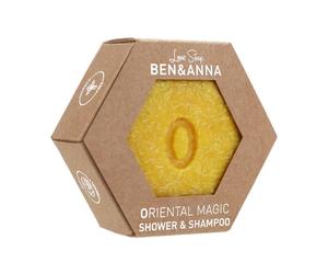 Ben & Anna Champú sólido nutritivo para el cabello y el cuerpo 2en1 - Magia de Oriente (60 g)