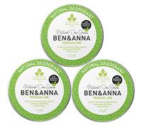 BEN & ANNA Desodorante crema Persian Lime - Desodorante natural para hombre y mujer - Crema desodorante contra la sudoración fuerte - Vegano y cosmética natural - Desodorante sólido sin aluminio