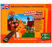 Ben & Bellas Sprachenwelt - Ben & Bella auf dem Bauernhof - Set 1 [Alemania] [VHS]