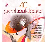 Diana Ross / The Drifters / Brow – 40 Great Soul Classics – CD – Zyx Music