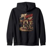 Ben Franklin cruzó a Todos Liberty and Handles Sudadera con Capucha
