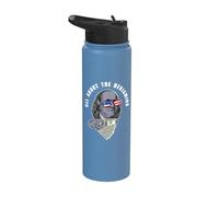 Ben Franklin divertido Todo sobre los Benjamins Stainless Steel Insulated Water Bottle