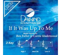 Ben Fuller & Carrie Underwood - If It Was Up to Me [Accompaniment/Performance Track]