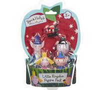 Ben & Holly Paquete de 5 Figuras coleccionables, el pequeño Reino, Elfo Viejo Sabio, Ciruela niñera, Juego imaginativo
