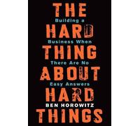 Ben Horowitz The Hard Thing About Hard Things (Tapa dura) (Importación USA)