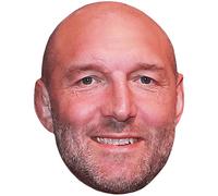 Ben Kay (Stubble) Big Head. Máscara más grande que la vida.