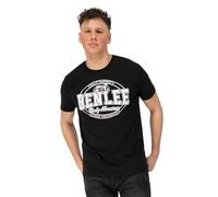 Ben Lee Camiseta para Hombre, Estilo Normal, con Estampado Darien, Color Negro y Blanco, Talla XL