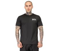 Ben Lee Rocky Marciano Combs Camiseta, Negro/Plateado, XXL Hombres
