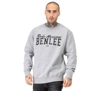 BENLEE Rocky Marciano Rinston Sudadera, Gris y Negro, M para Hombre