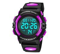 BEN NEVIS Reloj Digital para niñas y niños con cronómetro, Calendario, Despertador y luz-Reloj Infantil Deportivo con Correa de Silicona