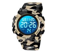 BEN NEVIS Reloj Digital para Niños para Deportes al Aire Libre Multifunción Resistente al Agua Reloj Digital con Alarma LED y Fecha de Calendario para Niños de 6 a 15 Años