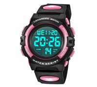 BEN NEVIS Reloj Digital para Niños para Deportes al Aire Libre Multifunción Resistente al Agua Reloj Digital con Alarma LED y Fecha de Calendario para Niños de 6 a 15 Años