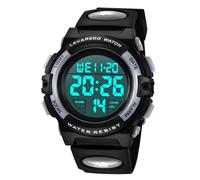 BEN NEVIS Reloj Digital para Niños para Deportes al Aire Libre Multifunción Resistente al Agua Reloj Digital con Alarma LED y Fecha de Calendario para Niños de 6 a 15 Años