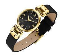 BEN NEVIS Relojes para mujer, elegante, clásico, pequeño, de cuero, dorado, fácil de leer, relojes de pulsera para mujer, 002-AllBlack-P
