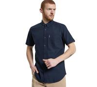 Ben Sherman Camisa informal con botones, Azul marino oscuro., L