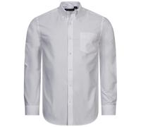 BEN SHERMAN Camisa Casual De Manga Larga Para Hombre Blanca Nueva