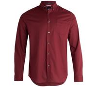 Ben Sherman Camisa de Manga Larga con Botones para Hombre, Ajuste Regular, Camisa de Vestir Informal para Hombre (S-XL), Vino, Medium