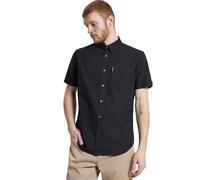 Ben Sherman Camisa informal con botones, Negro., L