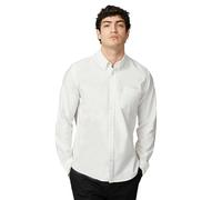 Ben Sherman Camisa Oxford casual con botones para hombre, Color blanco., M