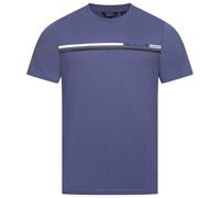 BEN SHERMAN Camiseta Casual De Rayas Para Hombre Azul Nueva