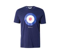 Ben Sherman Camiseta 'Signature Target' azul / navy / rojo / blanco M azul / navy / rojo / blanco