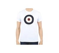 Ben Sherman MB12872 Camiseta, Blanco (Bright White), L para Hombre