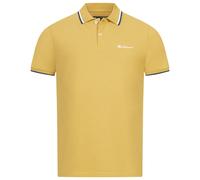 Ben Sherman Polo Casual De Hombre Tipped Amarillo Nuevo
