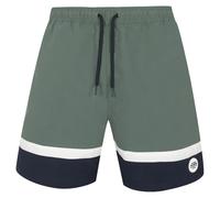BEN SHERMAN Swim Bañador Corto para Hombres Bañador Verde Negro Blanco Nuevo