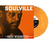 BEN WEBSTER - SOULVILLE (COLOR ORANGE MARBLE) -LP [Vinilo]