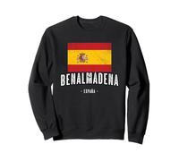 Benalmádena España | ES bandera ciudad - Bandera Ropa - Sudadera