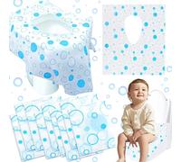 Benaton 20 Piezas Protector Wc Desechable Portátiles, Almohadillas de Inodoro Desechables de Tela No Tejida Impermeable, Protector Wc Desechable Niños Adecuado Viajes, Hotel, Hospital(65 x 60cm)