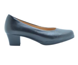 Benavente Zapato Salon Brujas Piel Negro